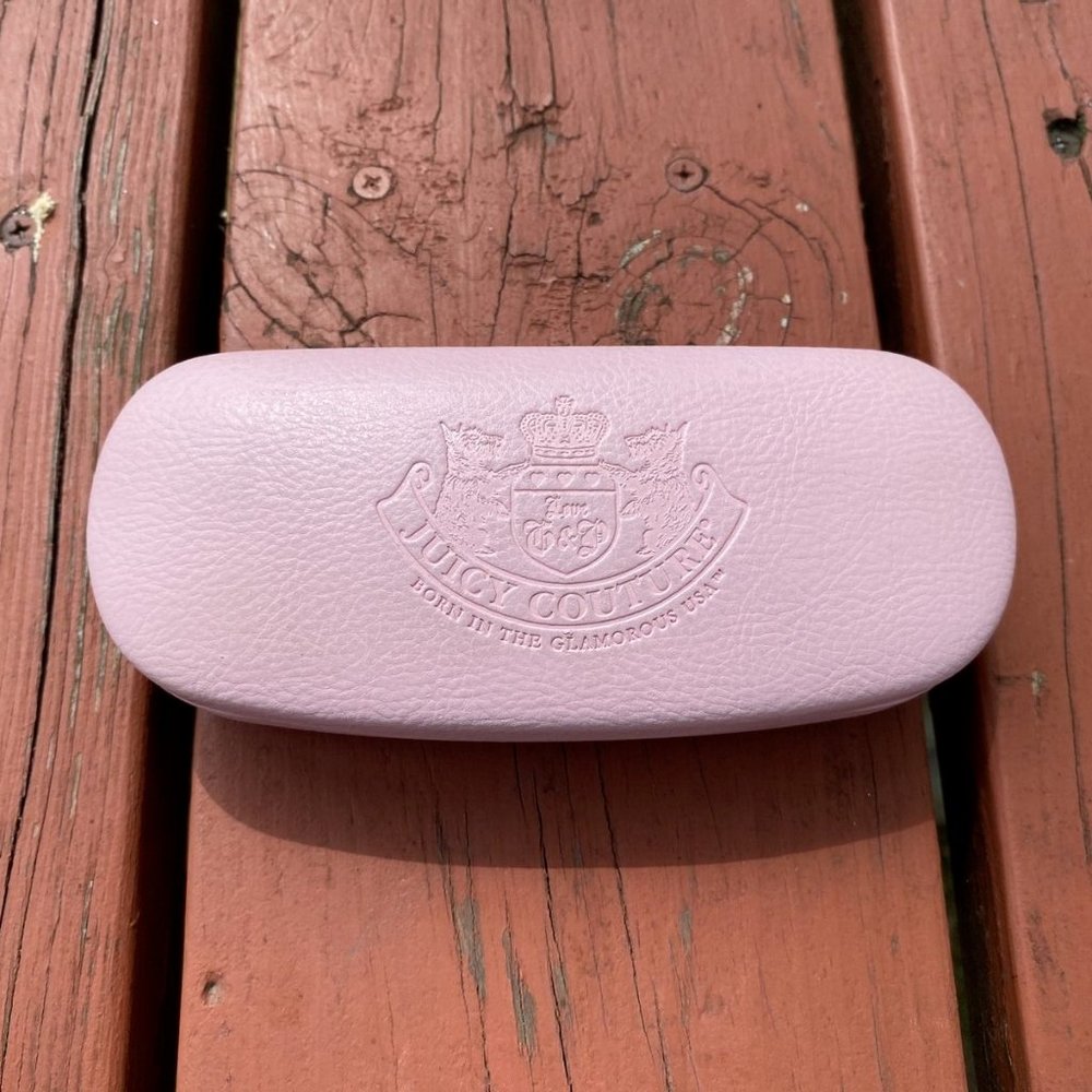 JUICY COUTURE Eyeglass Frame Made in Italy with Case and Lens Wipe